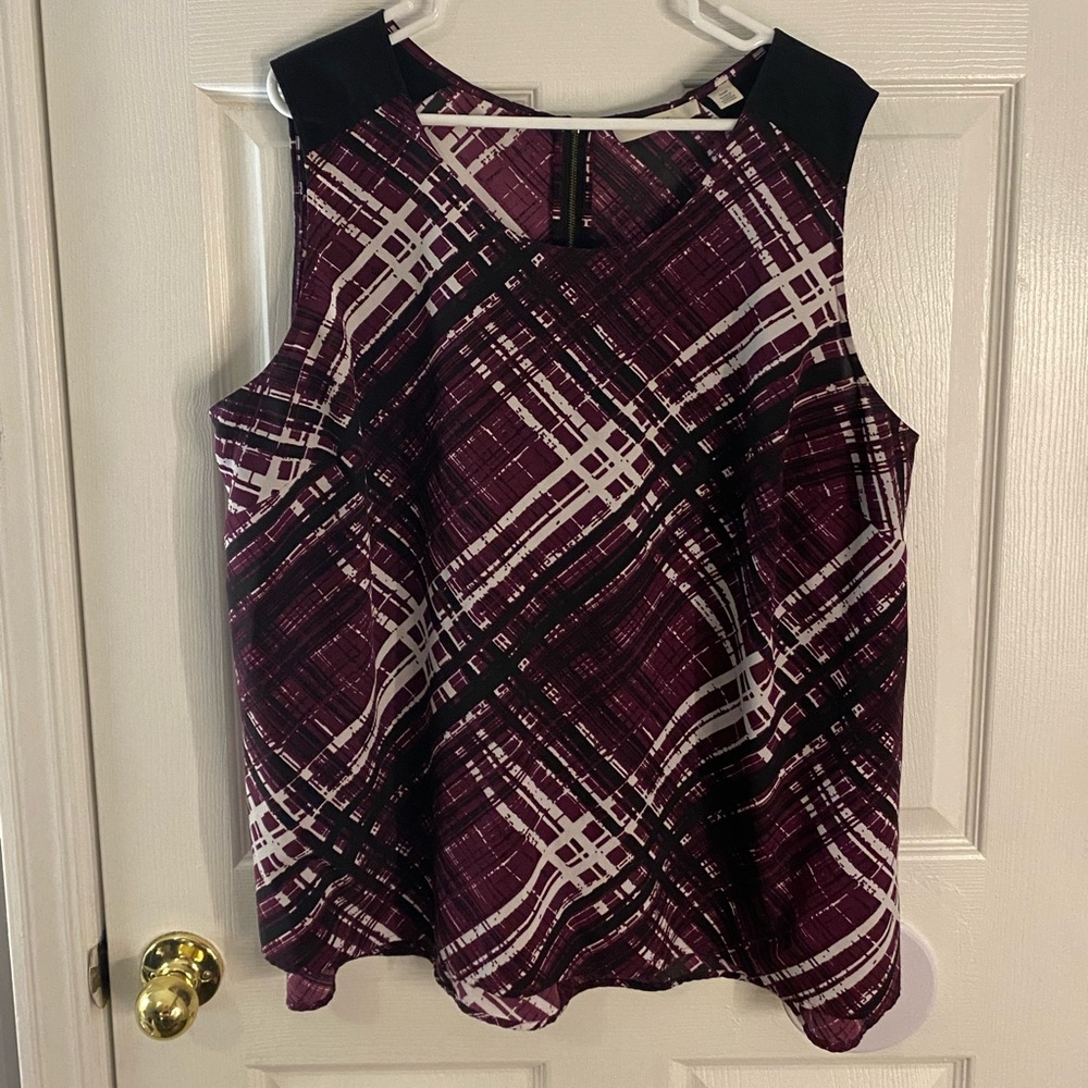 Purple blouse